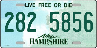 NH license plate 2825856