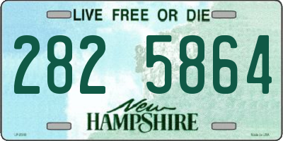 NH license plate 2825864