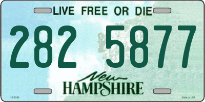 NH license plate 2825877