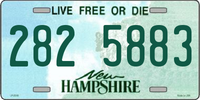 NH license plate 2825883