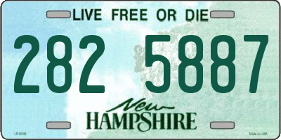 NH license plate 2825887