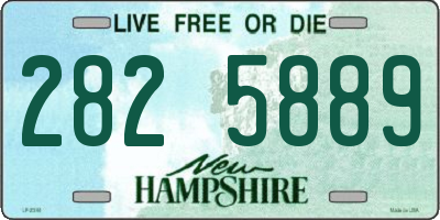 NH license plate 2825889