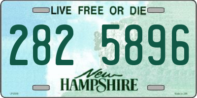 NH license plate 2825896