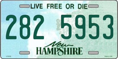 NH license plate 2825953