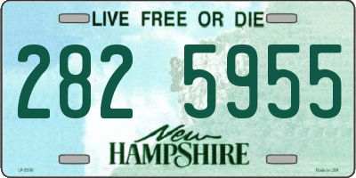 NH license plate 2825955
