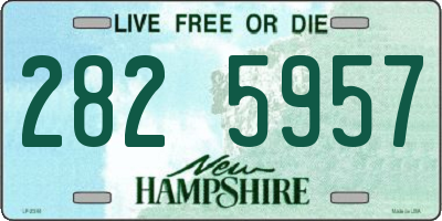 NH license plate 2825957