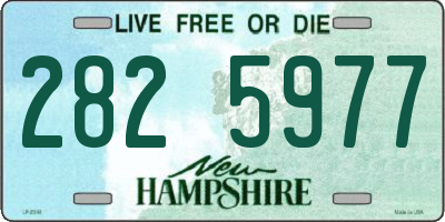 NH license plate 2825977