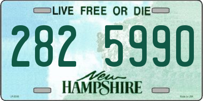 NH license plate 2825990