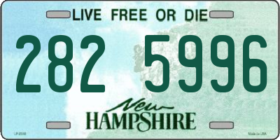 NH license plate 2825996