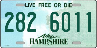 NH license plate 2826011