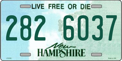 NH license plate 2826037