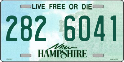NH license plate 2826041