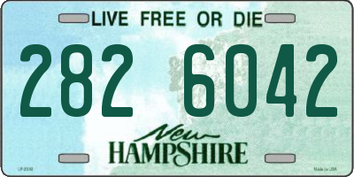 NH license plate 2826042