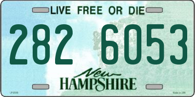 NH license plate 2826053