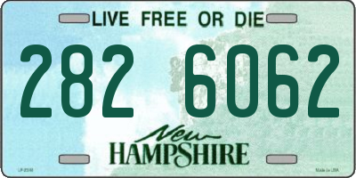 NH license plate 2826062