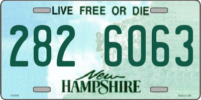 NH license plate 2826063