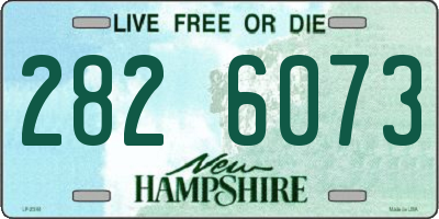 NH license plate 2826073