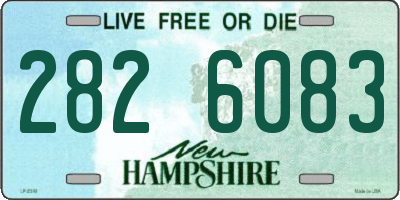 NH license plate 2826083