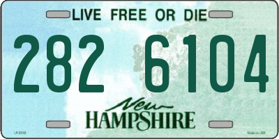 NH license plate 2826104