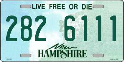 NH license plate 2826111