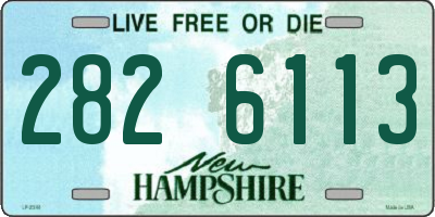 NH license plate 2826113