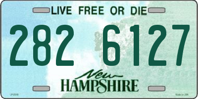 NH license plate 2826127