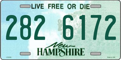 NH license plate 2826172