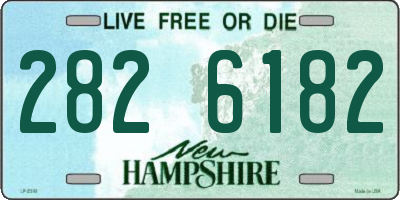 NH license plate 2826182
