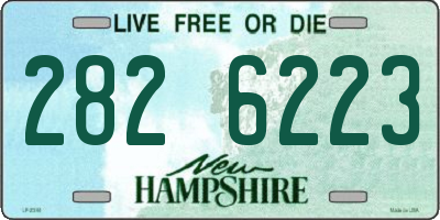 NH license plate 2826223
