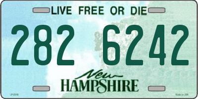NH license plate 2826242