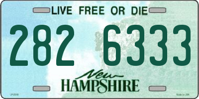 NH license plate 2826333