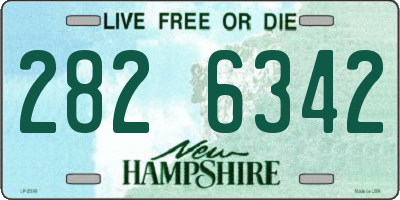 NH license plate 2826342