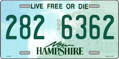 NH license plate 2826362