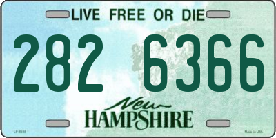 NH license plate 2826366