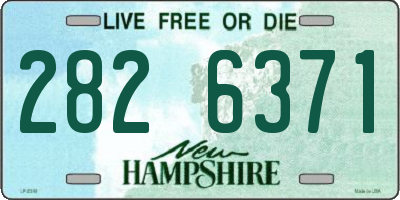 NH license plate 2826371