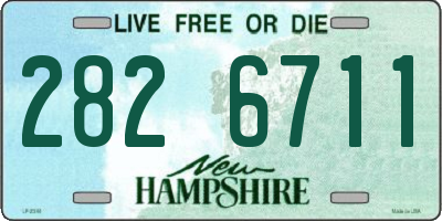 NH license plate 2826711