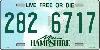 NH license plate 2826717