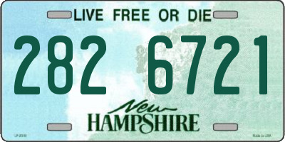 NH license plate 2826721