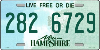 NH license plate 2826729