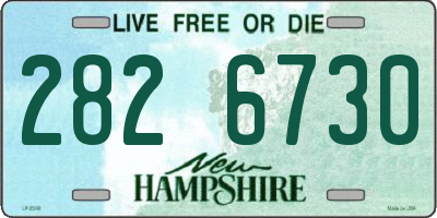NH license plate 2826730