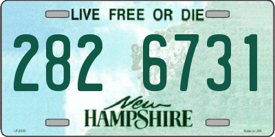 NH license plate 2826731