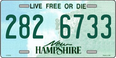 NH license plate 2826733