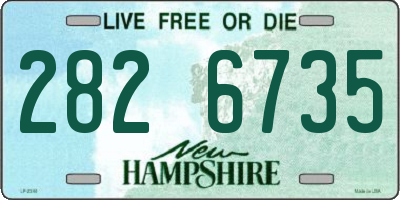 NH license plate 2826735