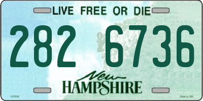 NH license plate 2826736
