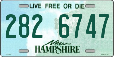 NH license plate 2826747