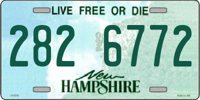 NH license plate 2826772
