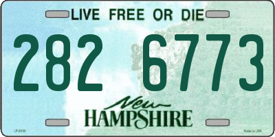NH license plate 2826773