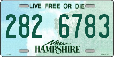 NH license plate 2826783