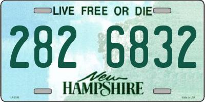 NH license plate 2826832