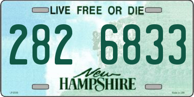 NH license plate 2826833